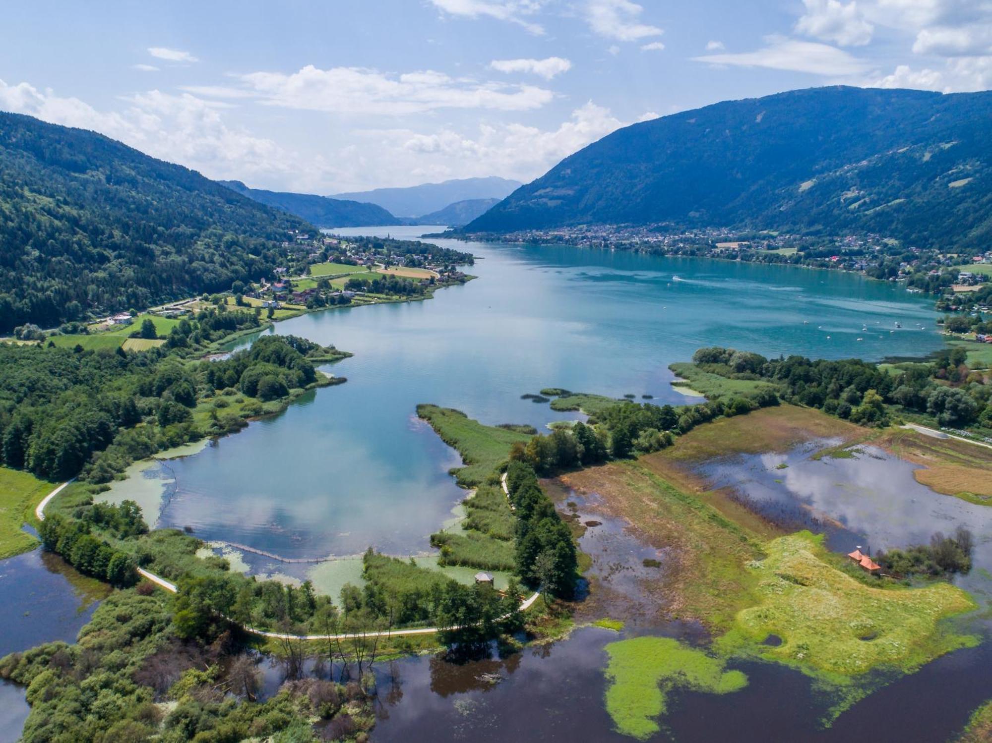 וילאך Direkter Seezugang Am Ossiacher See, Radfahren, Wandern & Erlebniscard מראה חיצוני תמונה